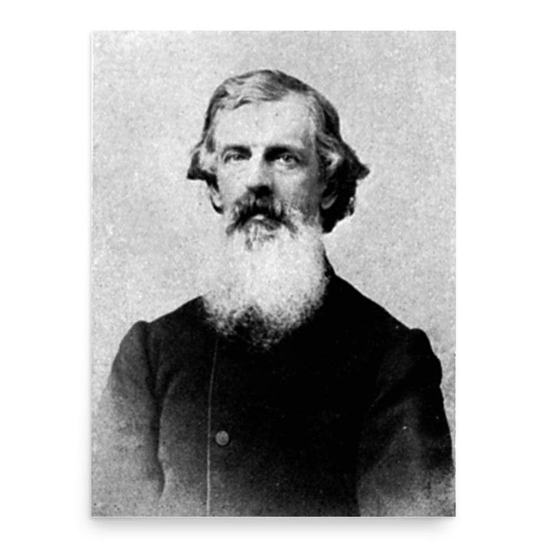 Edward Tuckerman poster print, in size 18x24 inches.