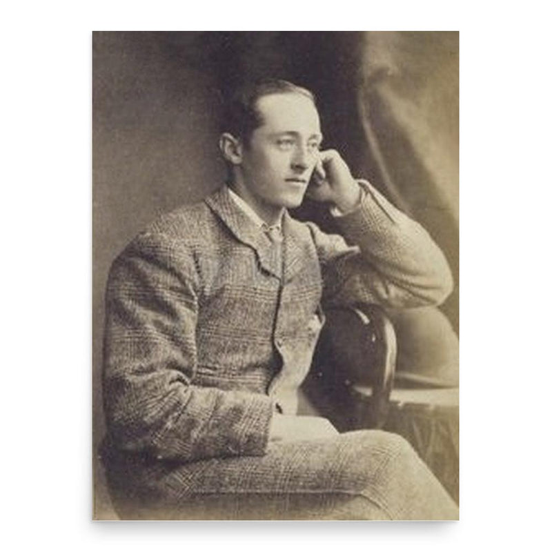 Edward Tylecote poster print, in size 18x24 inches.