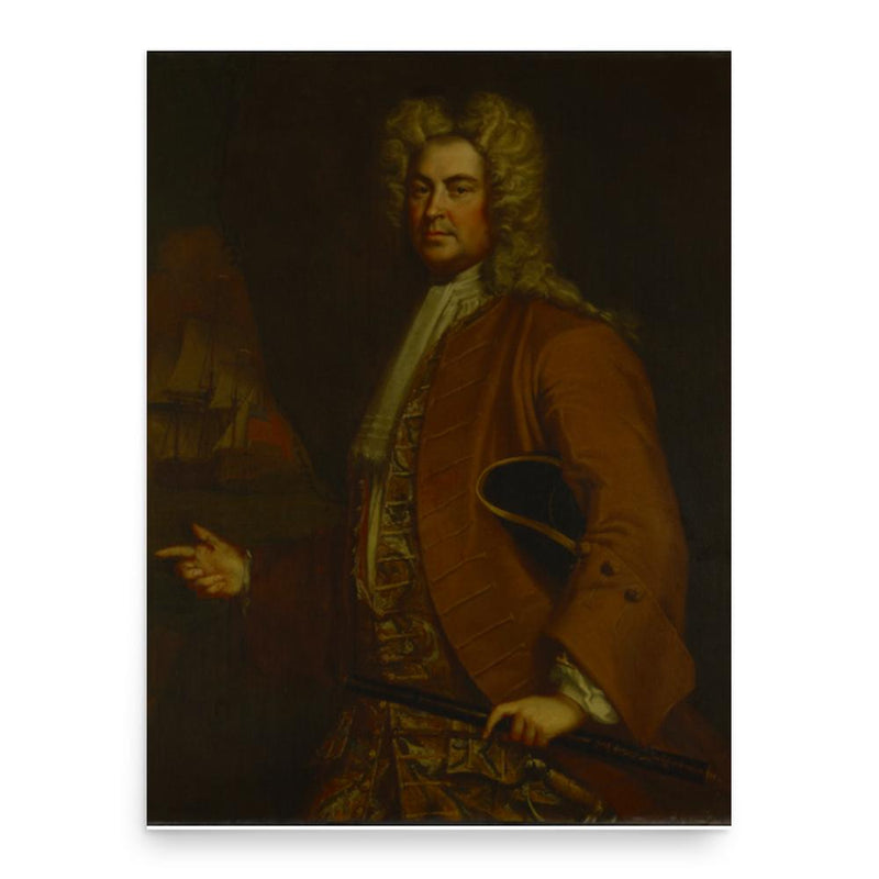 Edward Tyng poster print, in size 18x24 inches.