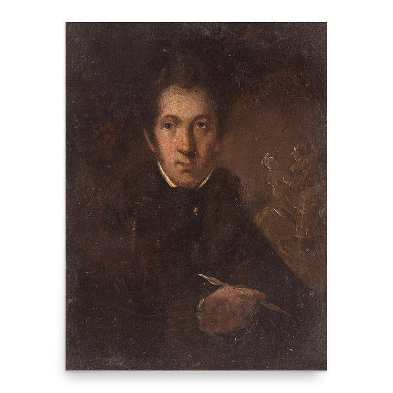 Edward Villiers Rippingille poster print, in size 18x24 inches.