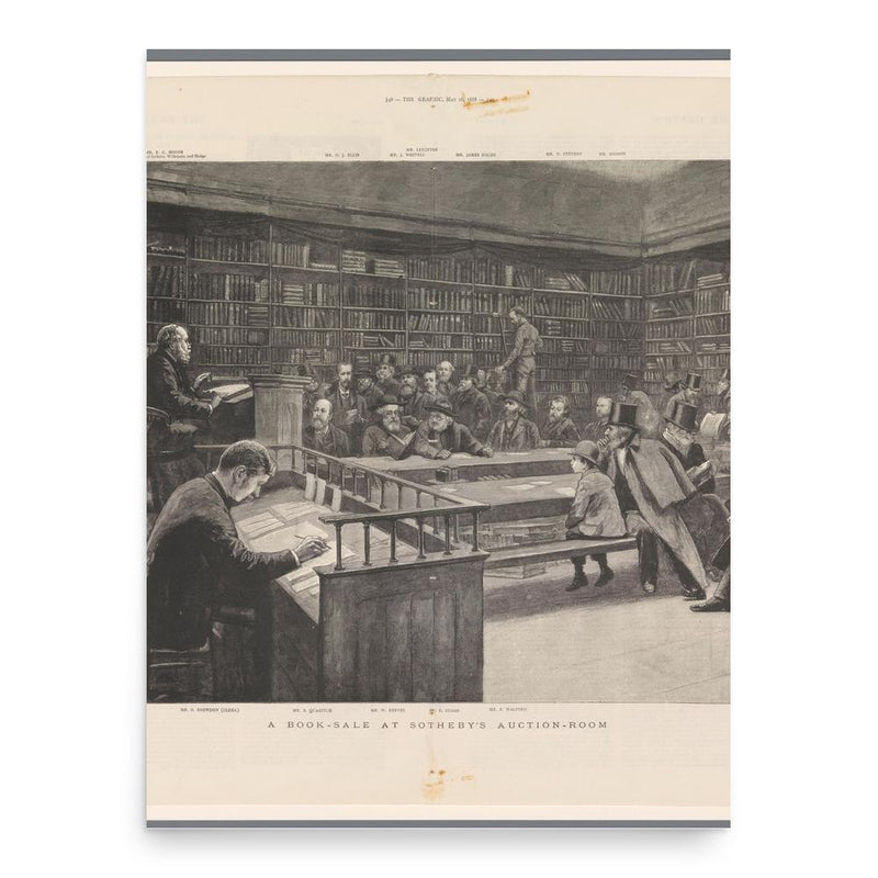 Edward Walford poster print, in size 18x24 inches.