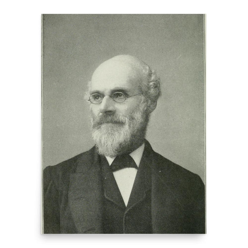 Edward Waller Claypole poster print, in size 18x24 inches.