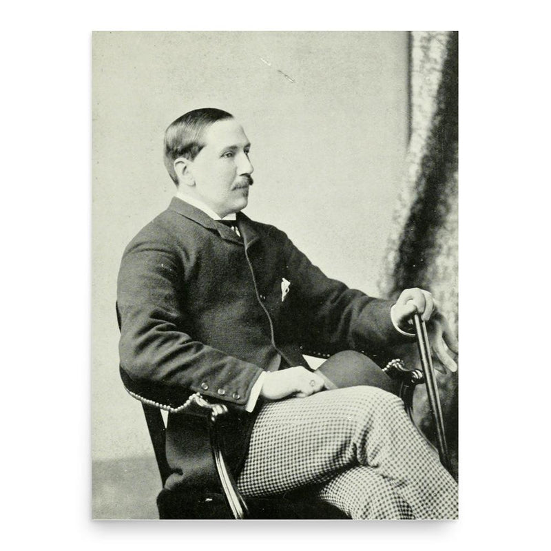 Edward Walter Hamilton poster print, in size 18x24 inches.