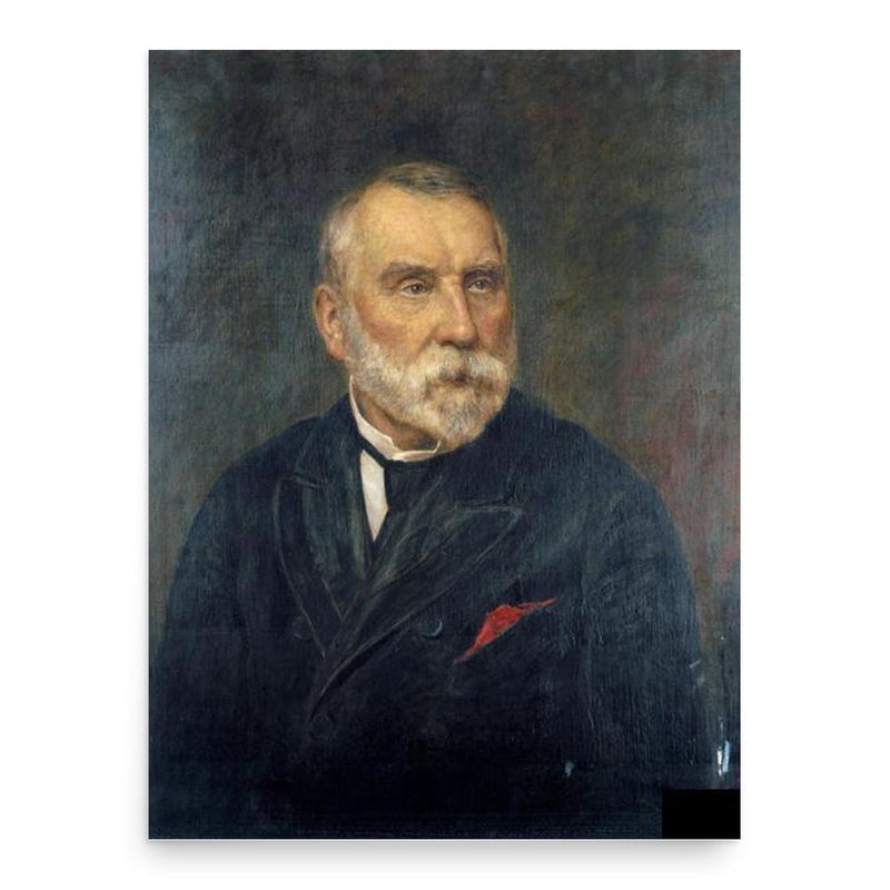 Edward Watkin poster print, in size 18x24 inches.