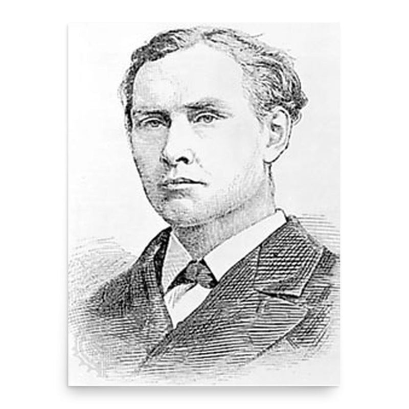 Edward Whymper poster print, in size 18x24 inches.