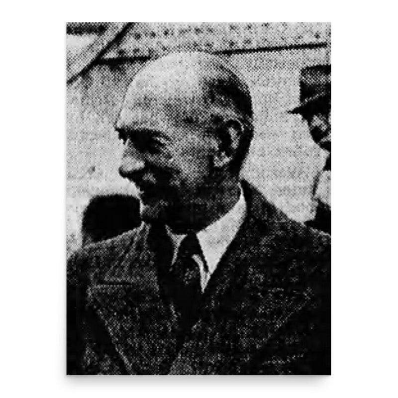 Edward Wickham poster print, in size 18x24 inches.