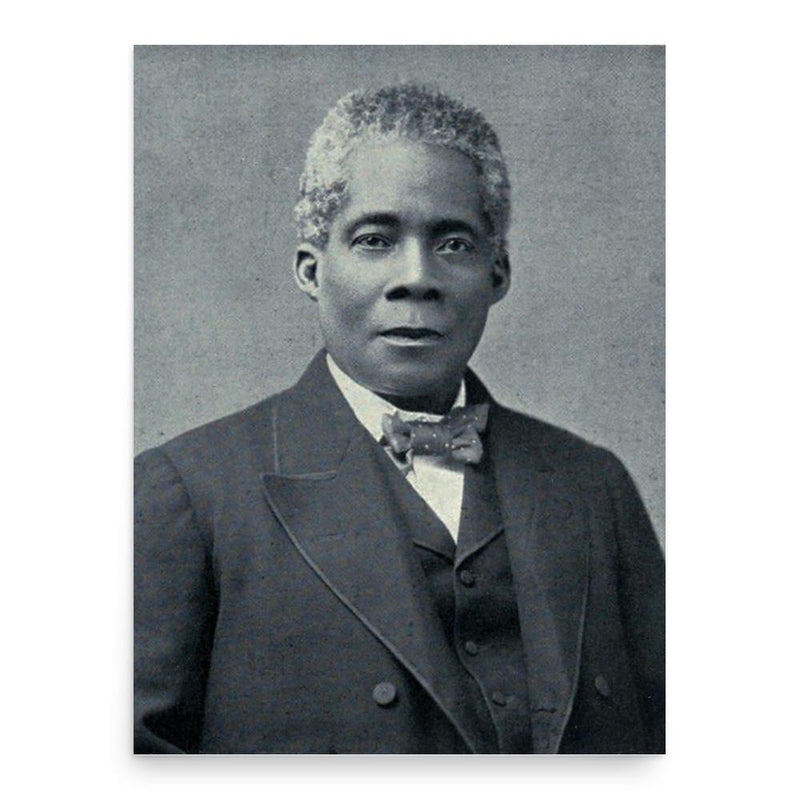 Edward Wilmot Blyden poster print, in size 18x24 inches.