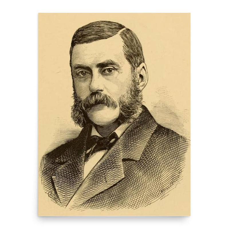 Edward Woodruff Seymour poster print, in size 18x24 inches.