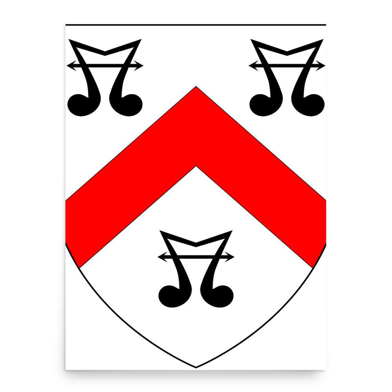 Edward Yarde poster print, in size 18x24 inches.