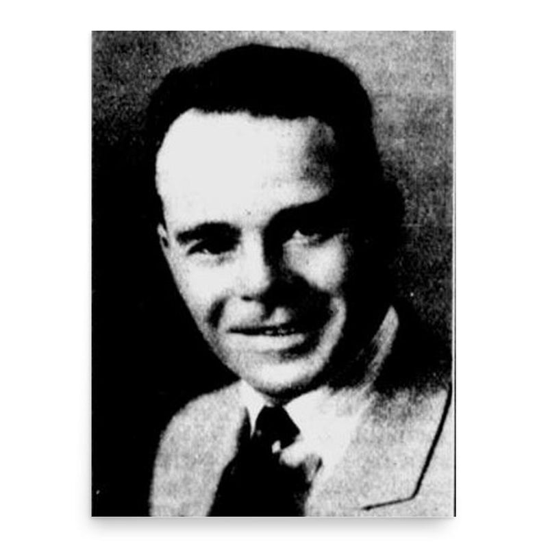 Edward van der Merwe poster print, in size 18x24 inches.