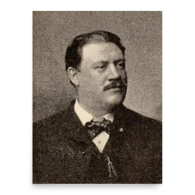 Edwin Albert Merritt poster print, in size 18x24 inches.