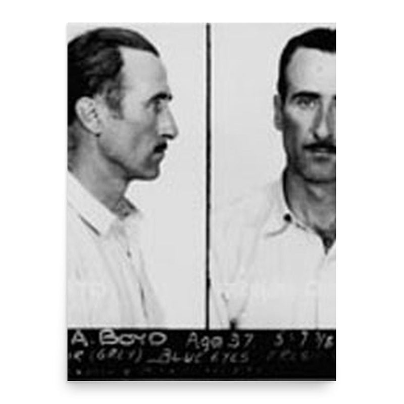 Edwin Alonzo Boyd poster print, in size 18x24 inches.