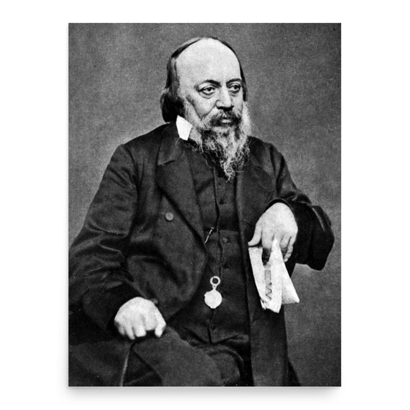 Edwin Chadwick poster print, in size 18x24 inches.