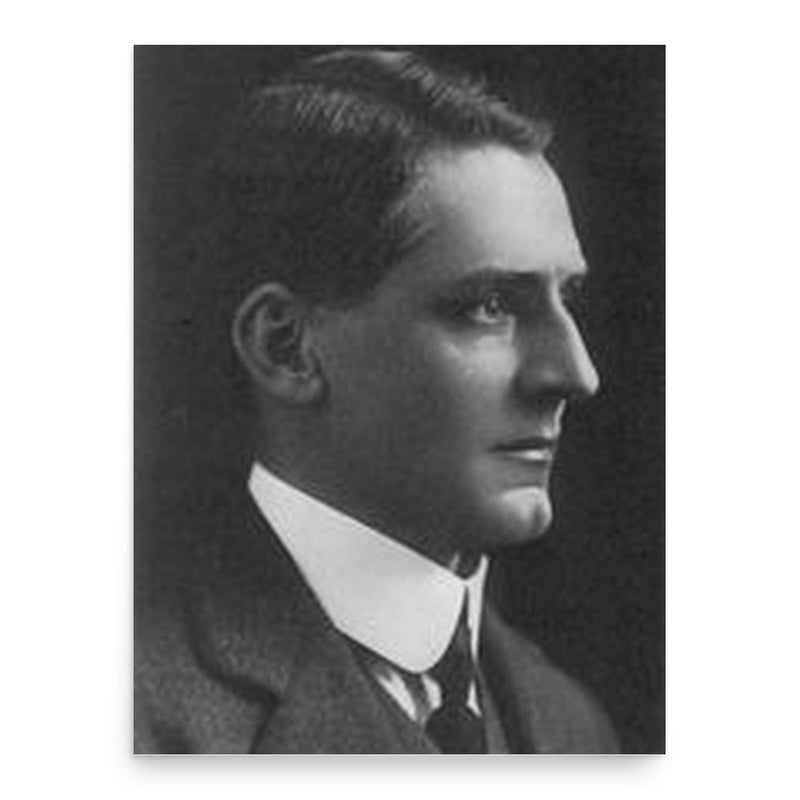 Edwin Flack poster print, in size 18x24 inches.