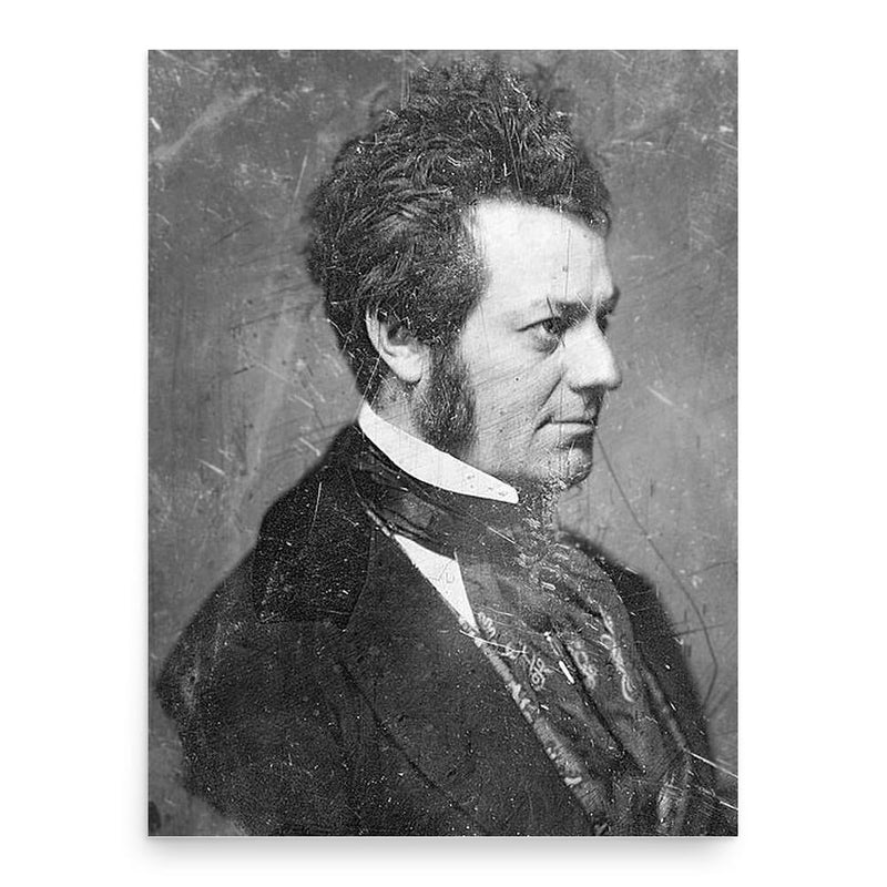 Edwin Forrest poster print, in size 18x24 inches.