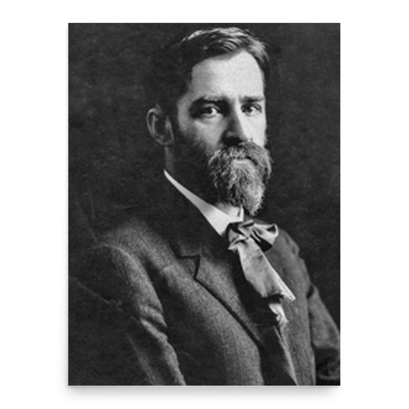 Edwin George Lutz poster print, in size 18x24 inches.