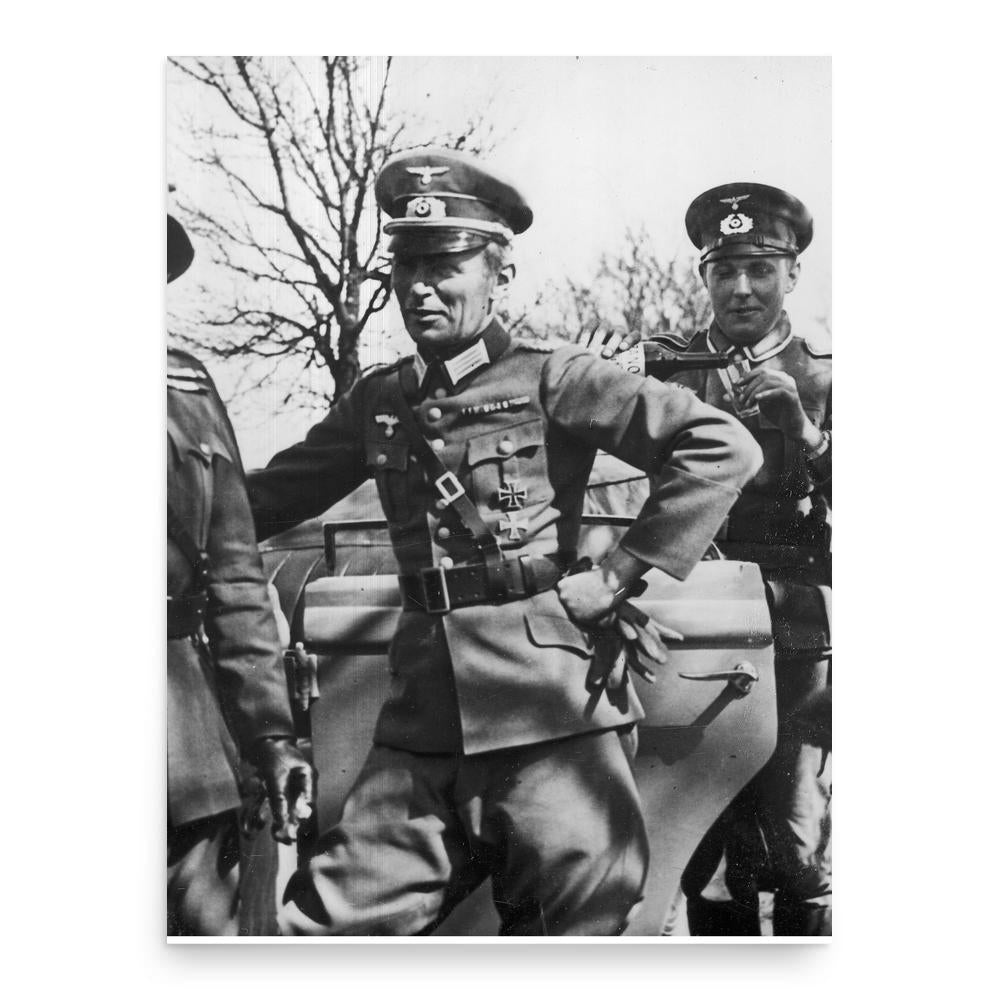 Edwin Graf von Rothkirch und Trach poster print, in size 18x24 inches.