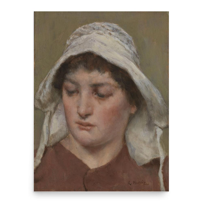 Edwin Harris poster print, in size 18x24 inches.