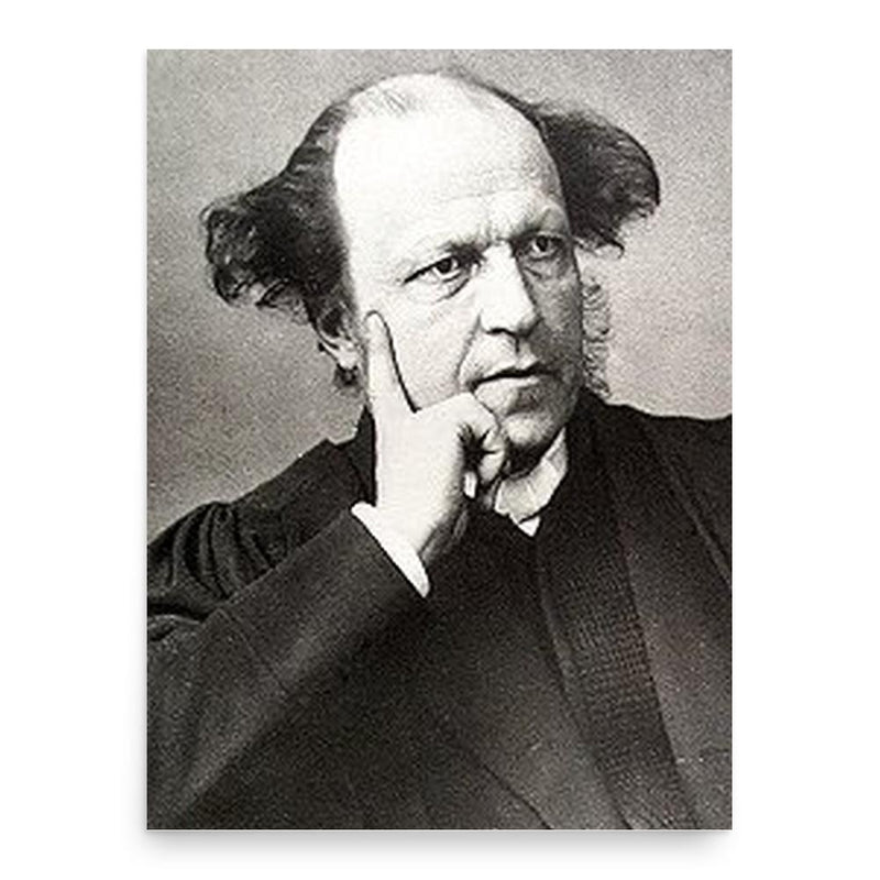 Edwin Hatch poster print, in size 18x24 inches.