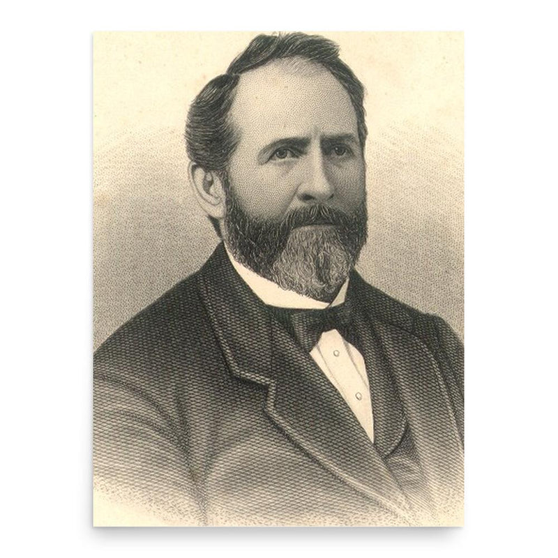 Edwin Hurlbut poster print, in size 18x24 inches.