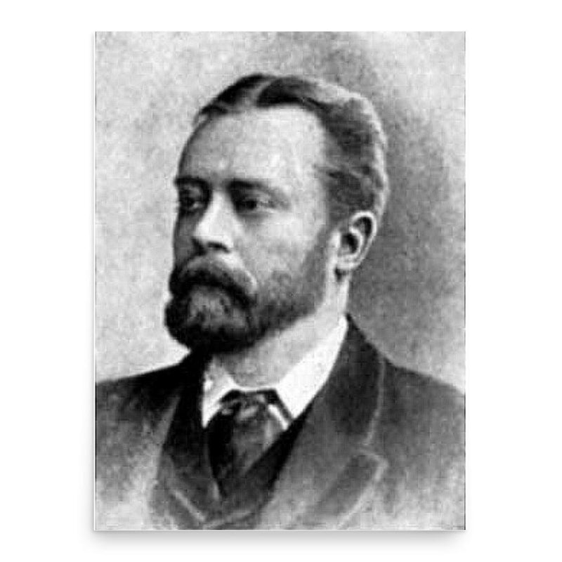 Edwin James Milliken poster print, in size 18x24 inches.