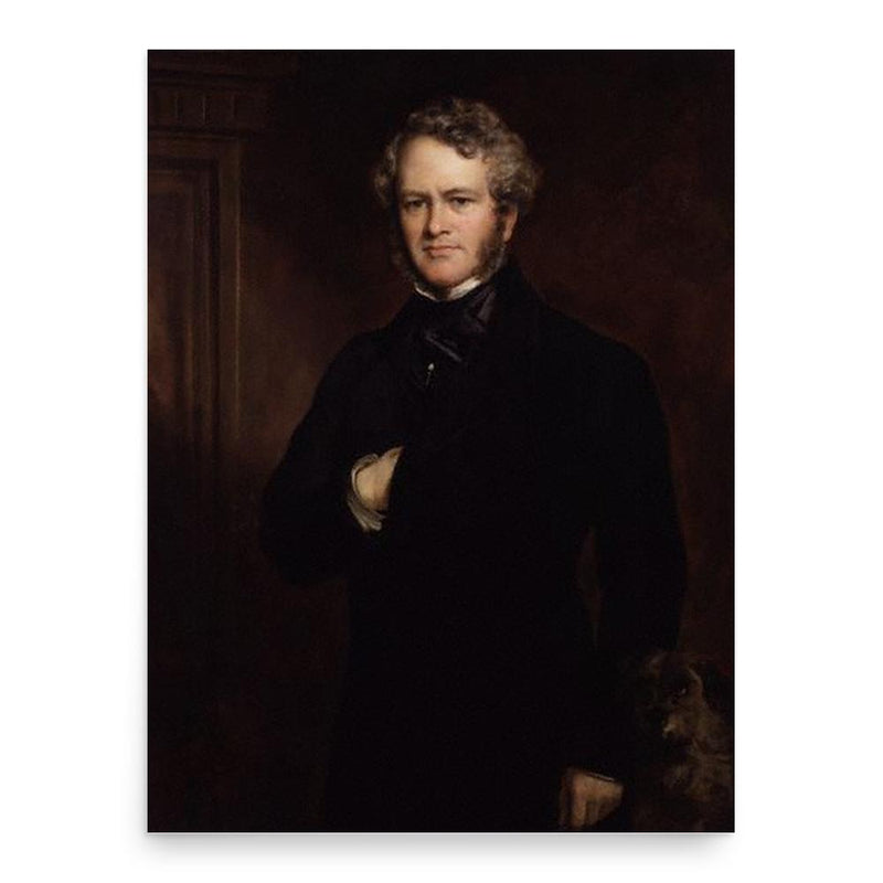 Edwin Landseer poster print, in size 18x24 inches.