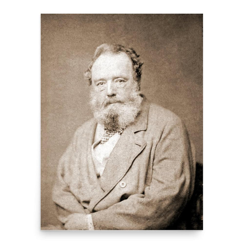 Edwin Lankester poster print, in size 18x24 inches.