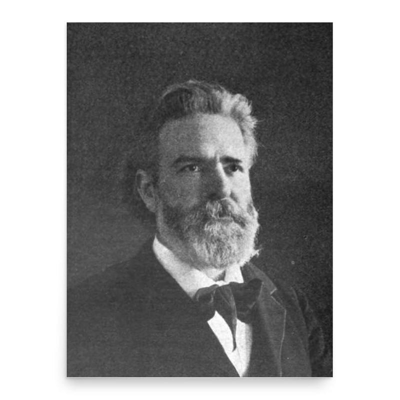 Edwin Markham poster print, in size 18x24 inches.