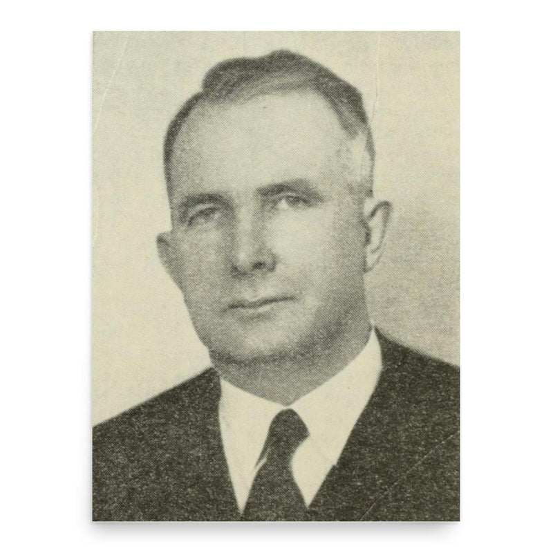 Edwin McCarthy poster print, in size 18x24 inches.