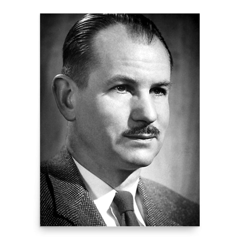 Edwin McMillan poster print, in size 18x24 inches.