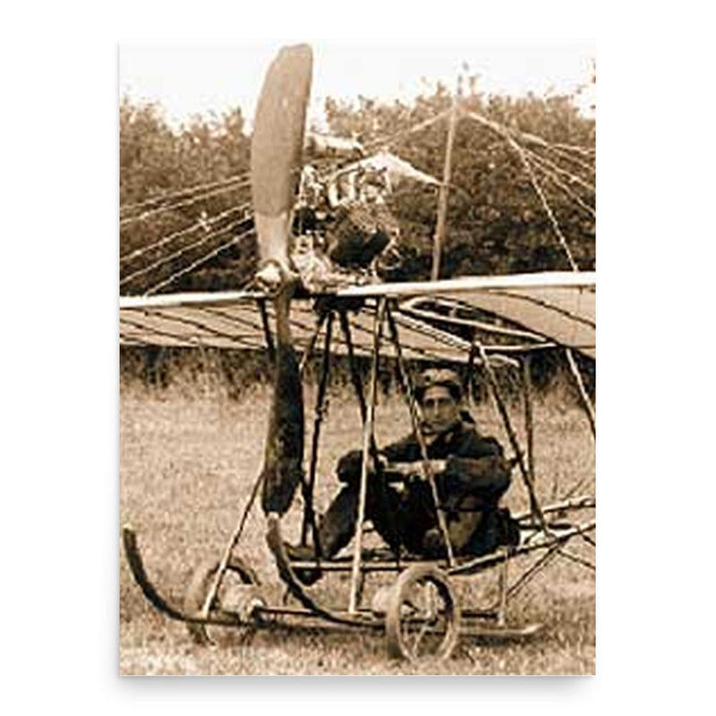 Edwin Moon poster print, in size 18x24 inches.