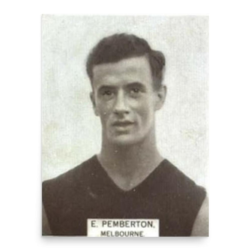 Edwin Pemberton poster print, in size 18x24 inches.