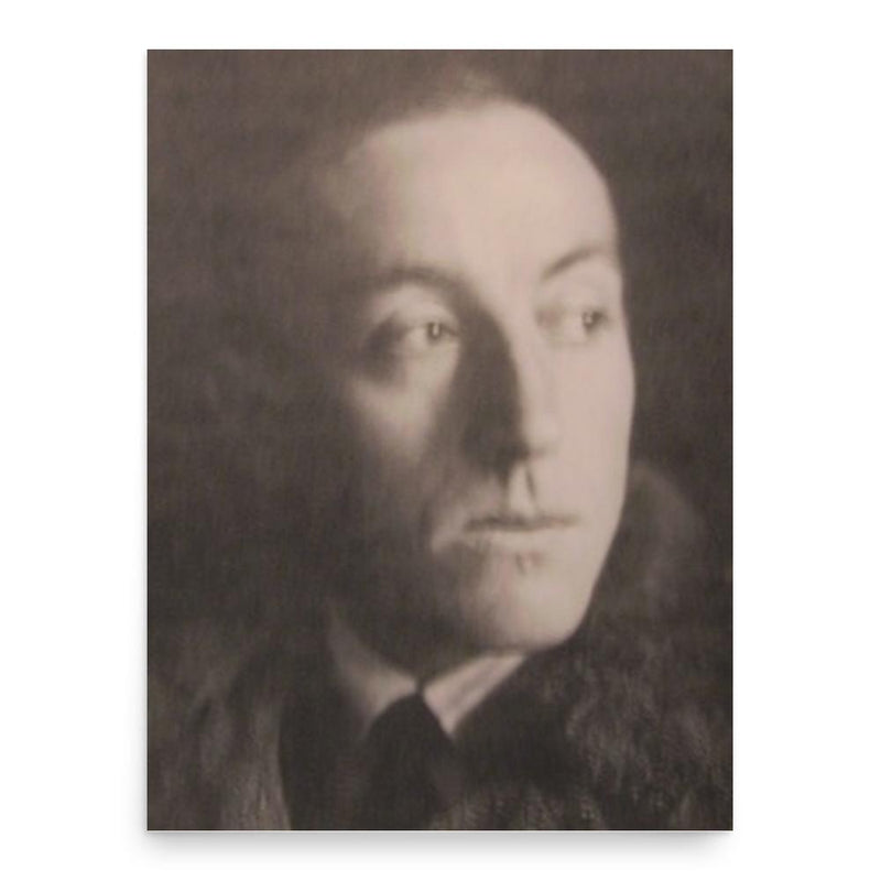 Edwin Scharff poster print, in size 18x24 inches.