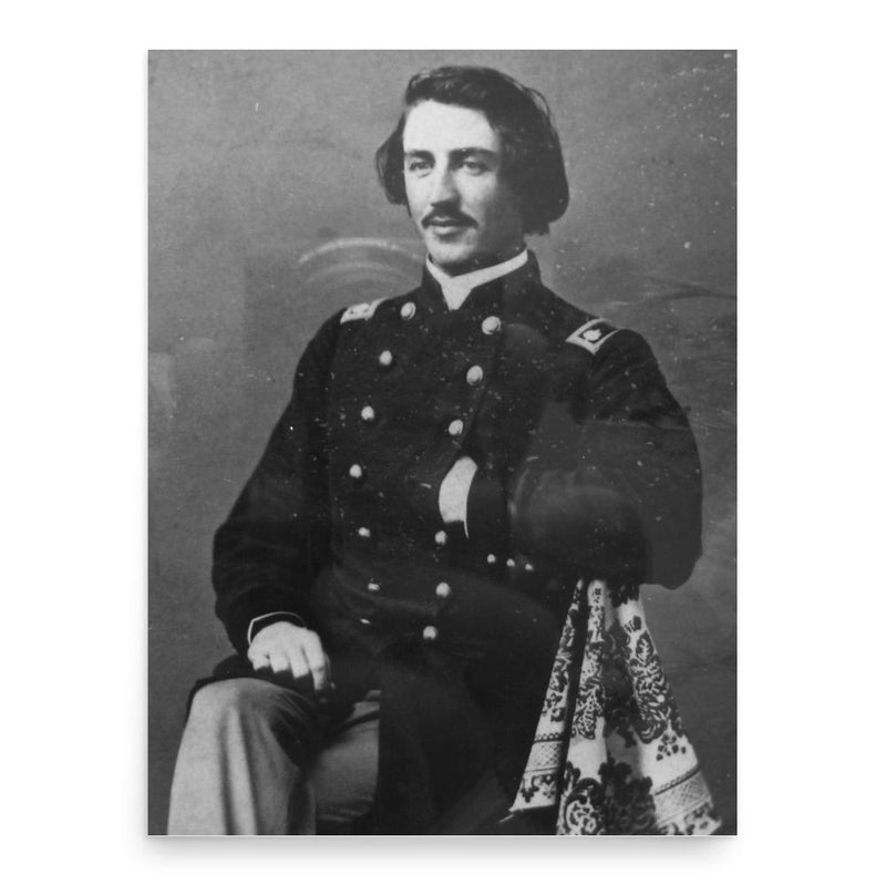 Edwin Stanton McCook poster print, in size 18x24 inches.