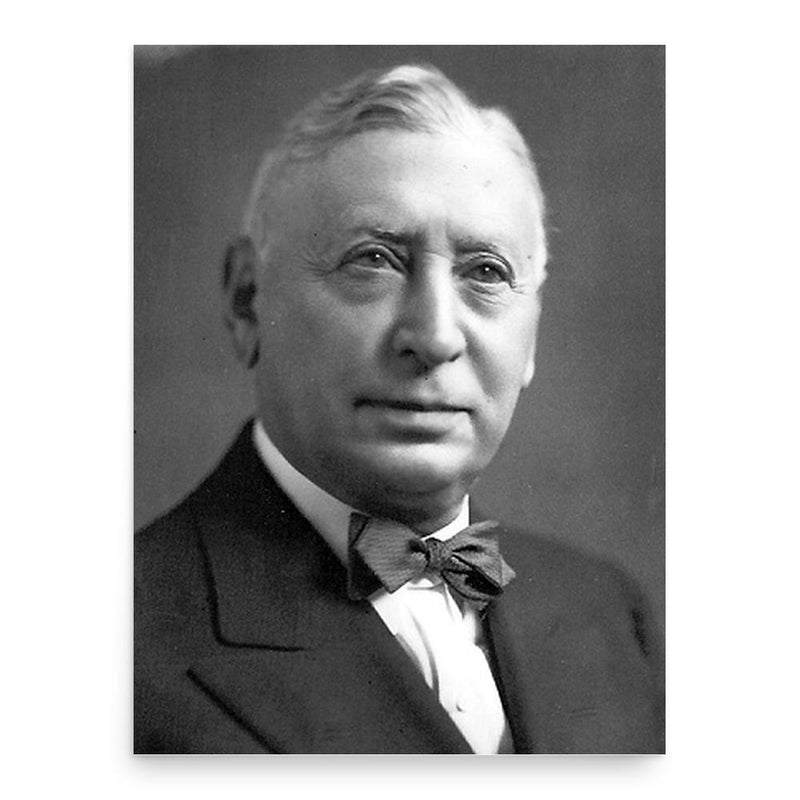 Edwin Thanhouser poster print, in size 18x24 inches.