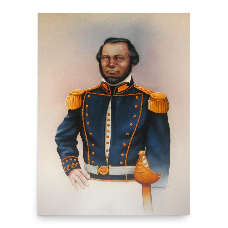 Edwin Ward Moore poster print, in size 18x24 inches.