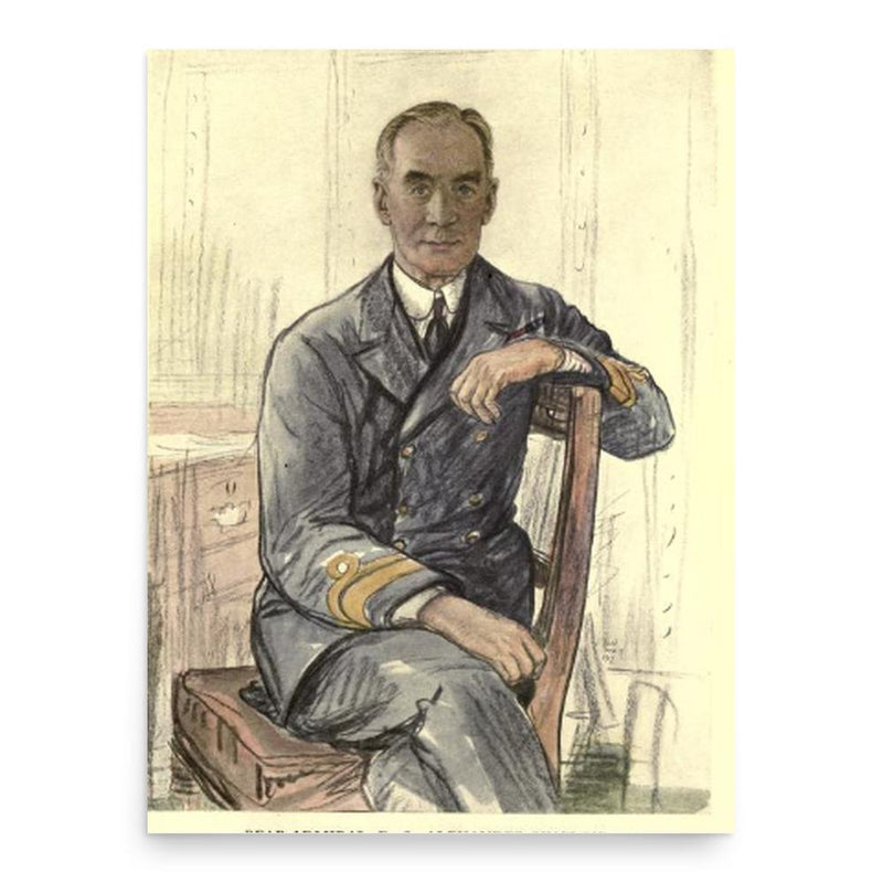 Edwyn Alexander-Sinclair poster print, in size 18x24 inches.