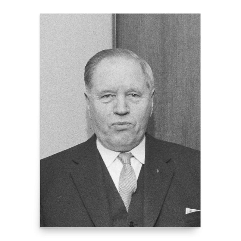 Eemil Luukka poster print, in size 18x24 inches.