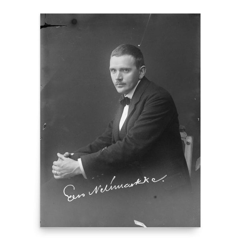 Eero Nelimarkka poster print, in size 18x24 inches.