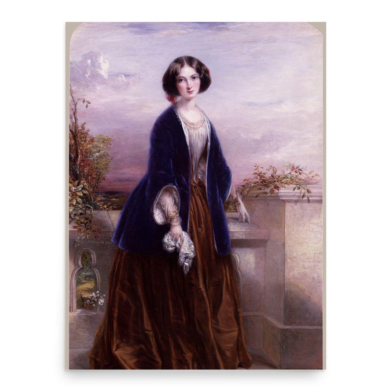 Effie Gray poster print, in size 18x24 inches.