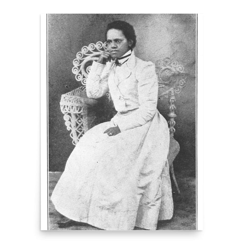 Effie Waller Smith poster print, in size 18x24 inches.