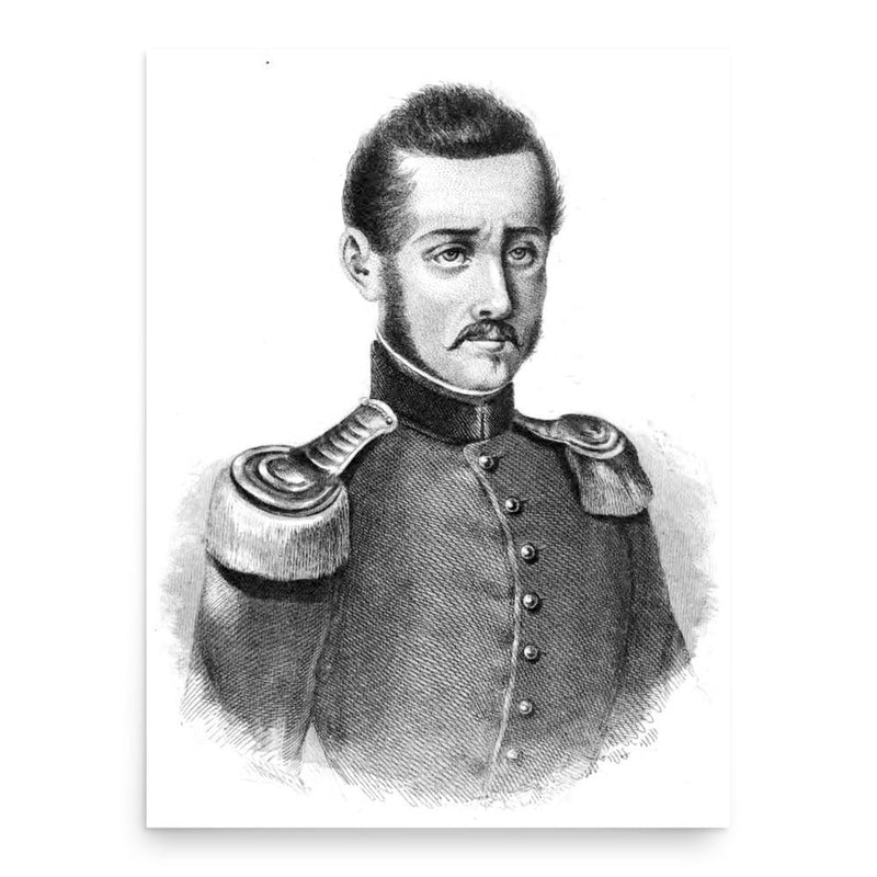 Efisio Tola poster print, in size 18x24 inches.