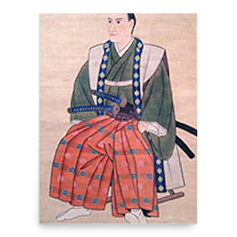 Egawa Hidetatsu poster print, in size 18x24 inches.