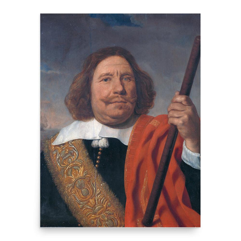 Egbert Bartholomeusz Kortenaer poster print, in size 18x24 inches.