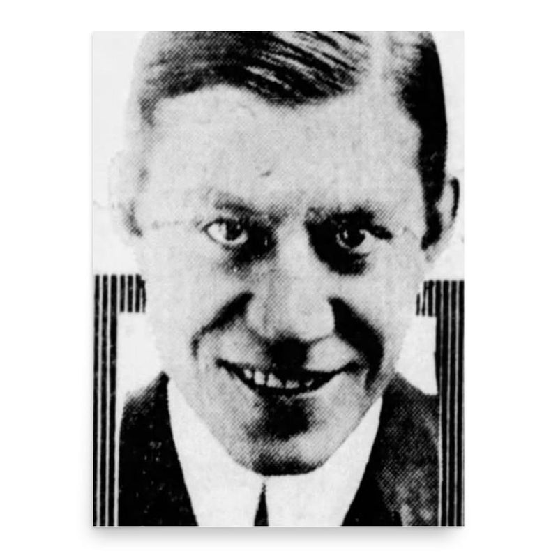 Egbert Van Alstyne poster print, in size 18x24 inches.