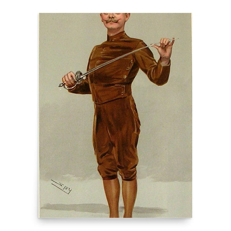 Egerton Castle poster print, in size 18x24 inches.