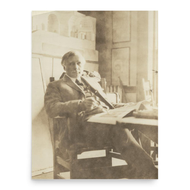 Egerton Swartwout poster print, in size 18x24 inches.