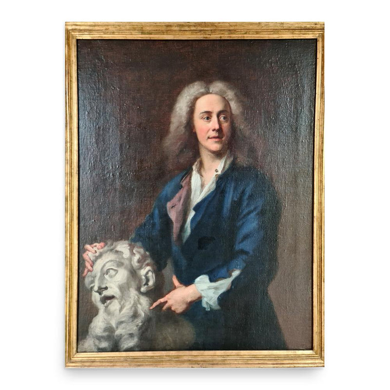 Egid Quirin Asam poster print, in size 18x24 inches.