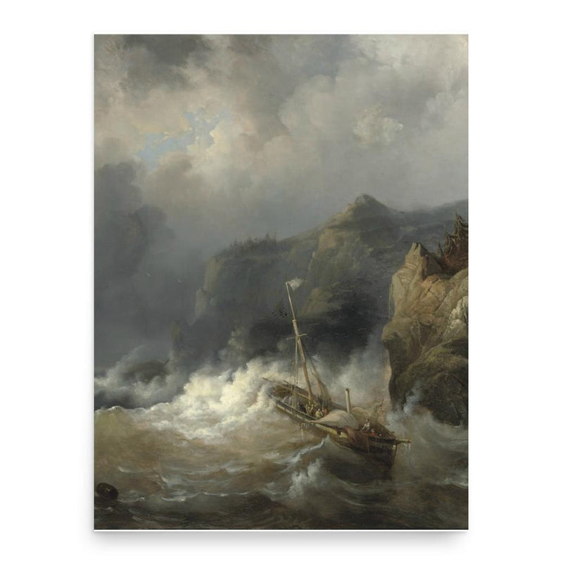 Egide Linnig poster print, in size 18x24 inches.