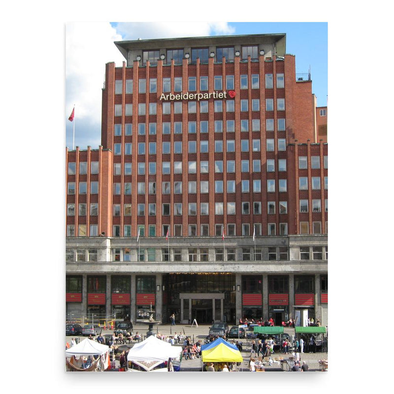 Egil Helle poster print, in size 18x24 inches.